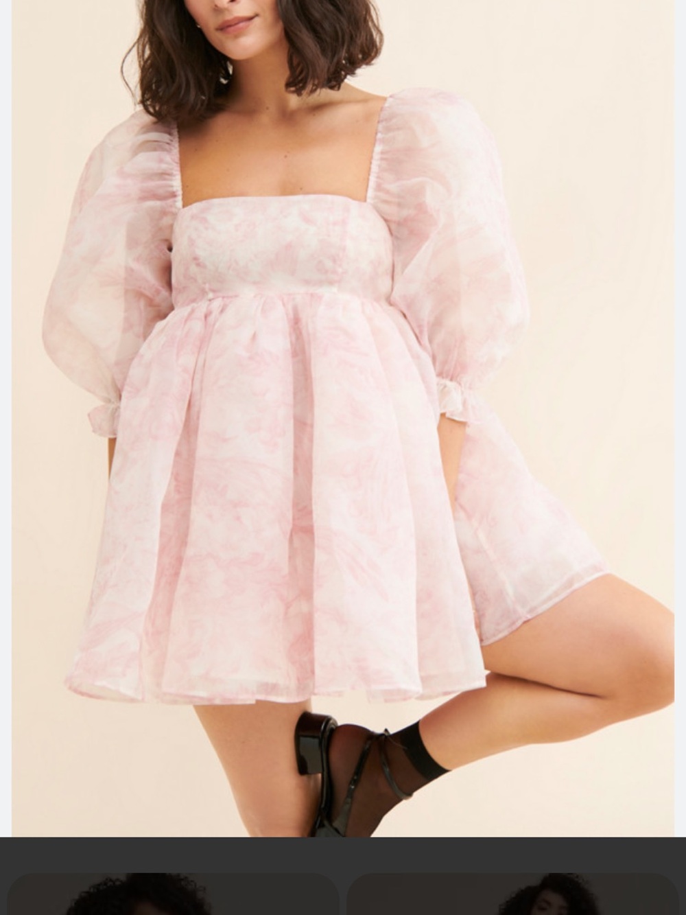 Selkie Nuuly Pink Etoile Puff